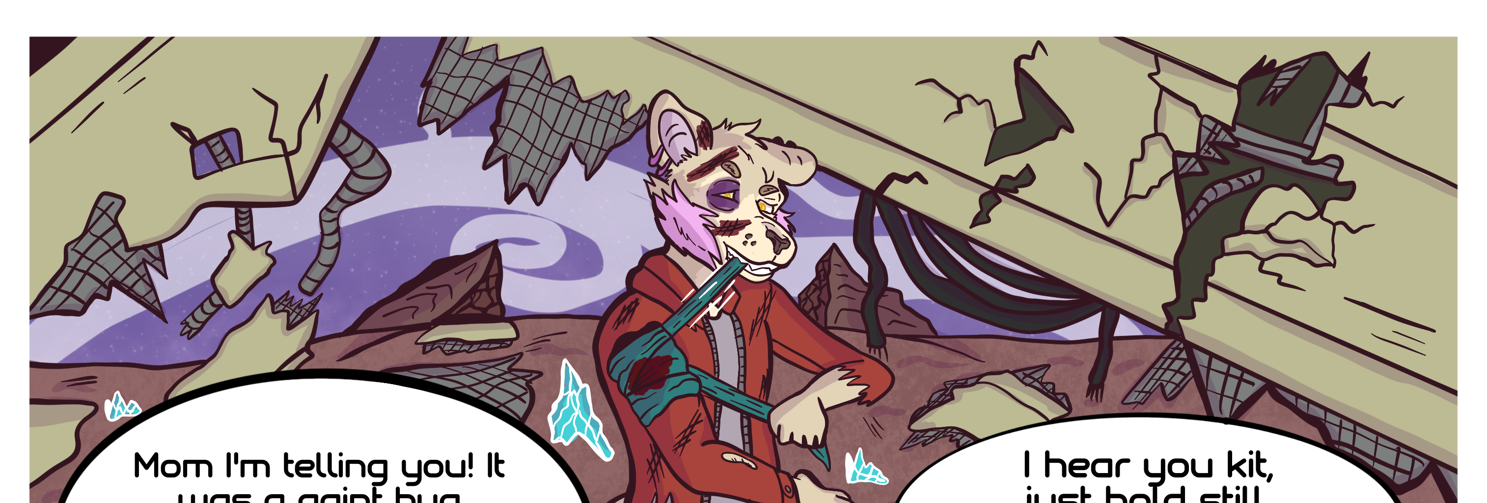 Cosmic Caliber  - Episode 4, Page 2: Pages 21 and 22
