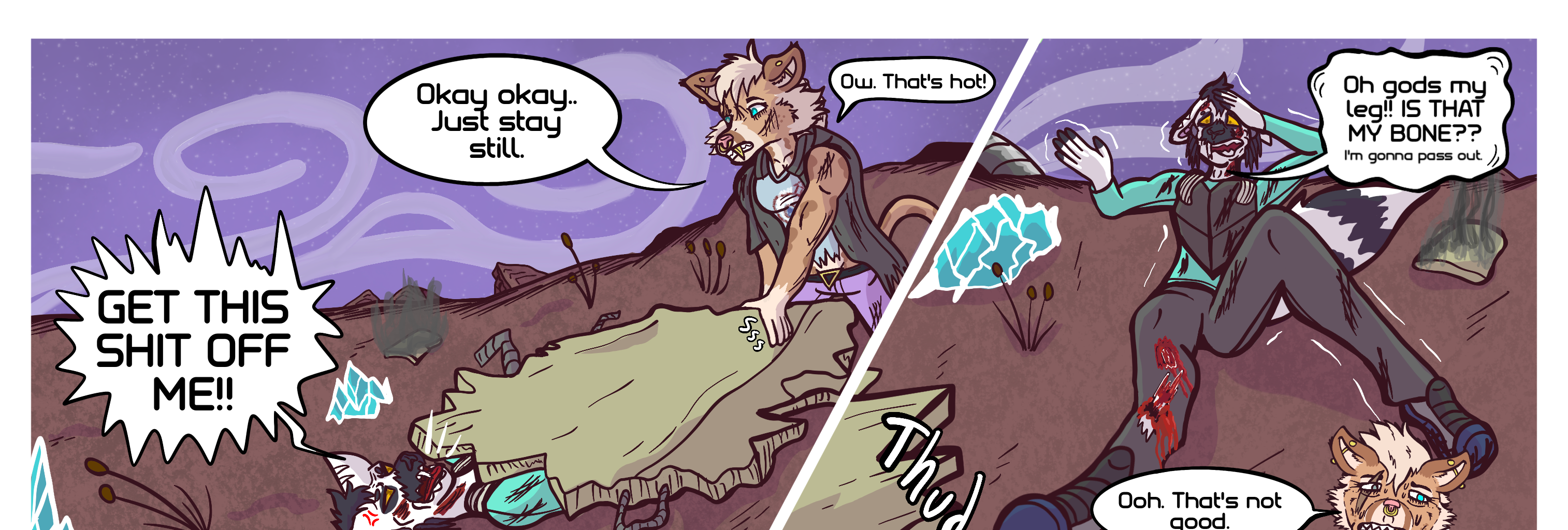 Cosmic Caliber  - Episode 5, Page 1: Pages 23 and 24
