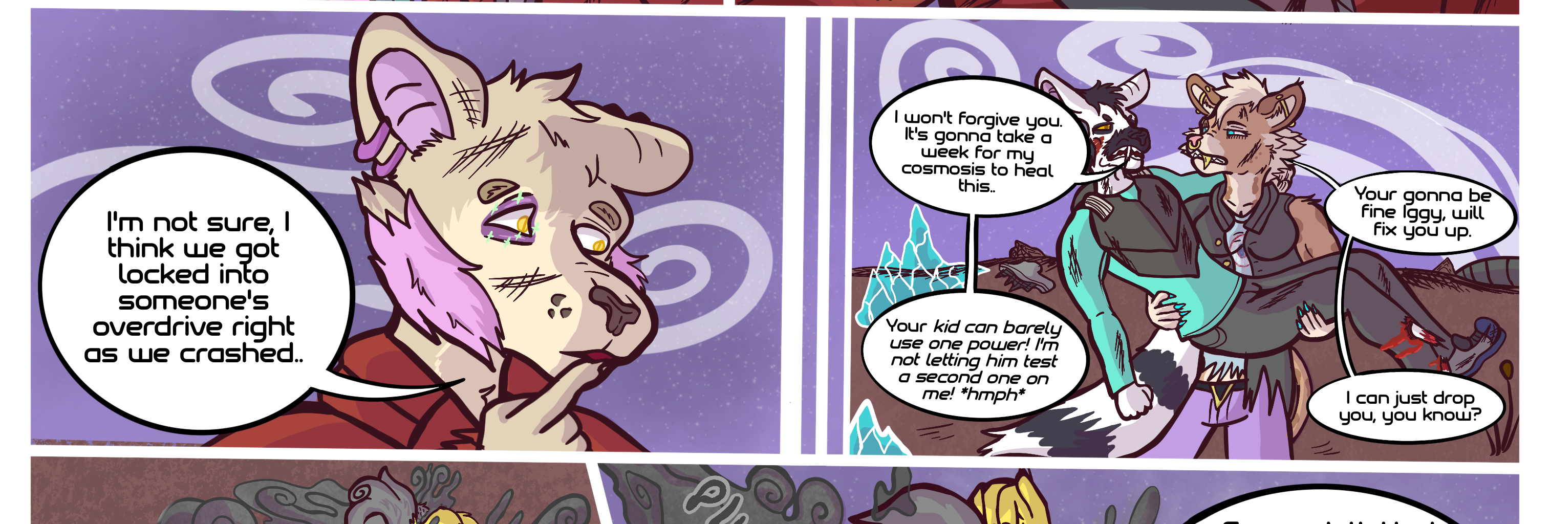 Cosmic Caliber  - Episode 5, Page 1: Pages 23 and 24