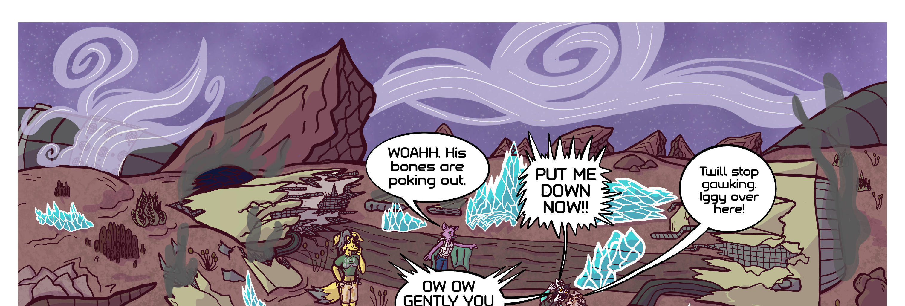 Cosmic Caliber  - Episode 5, Page 2: Pages 23 and 24