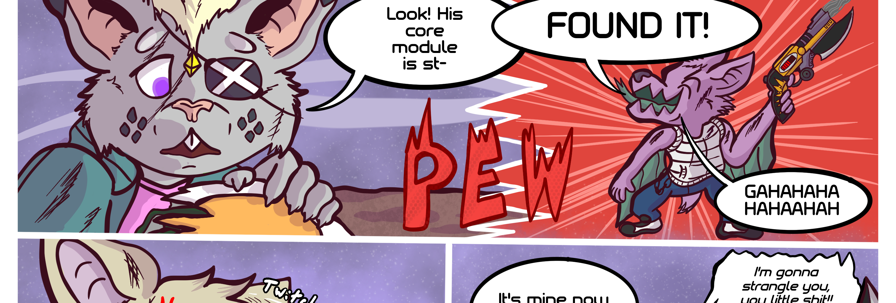 Cosmic Caliber  - Episode 6, Page 1: Pages 25 and 26