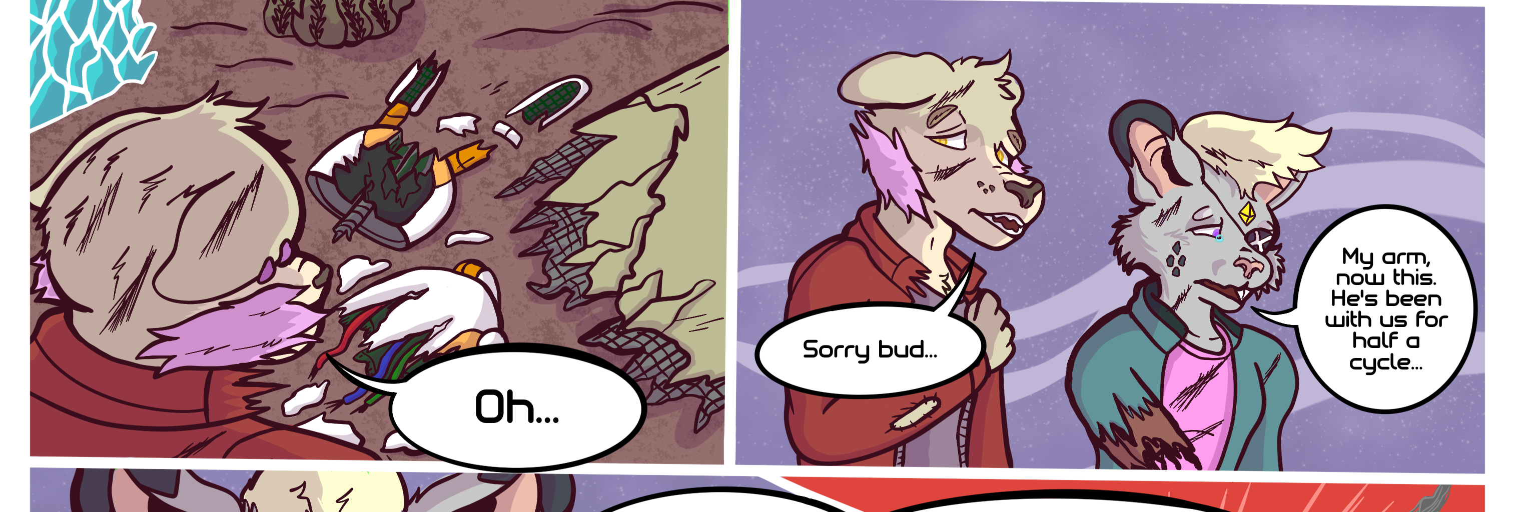 Cosmic Caliber  - Episode 6, Page 1: Pages 25 and 26