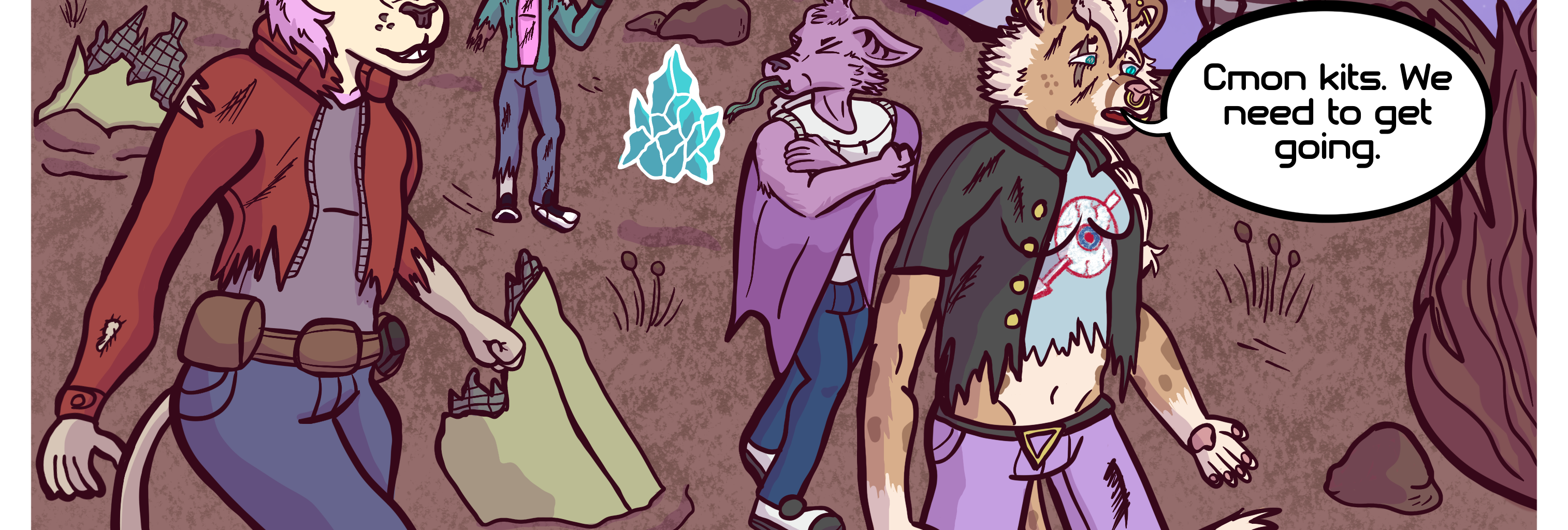 Cosmic Caliber  - Episode 7, Page 1: Pages 27 and 28