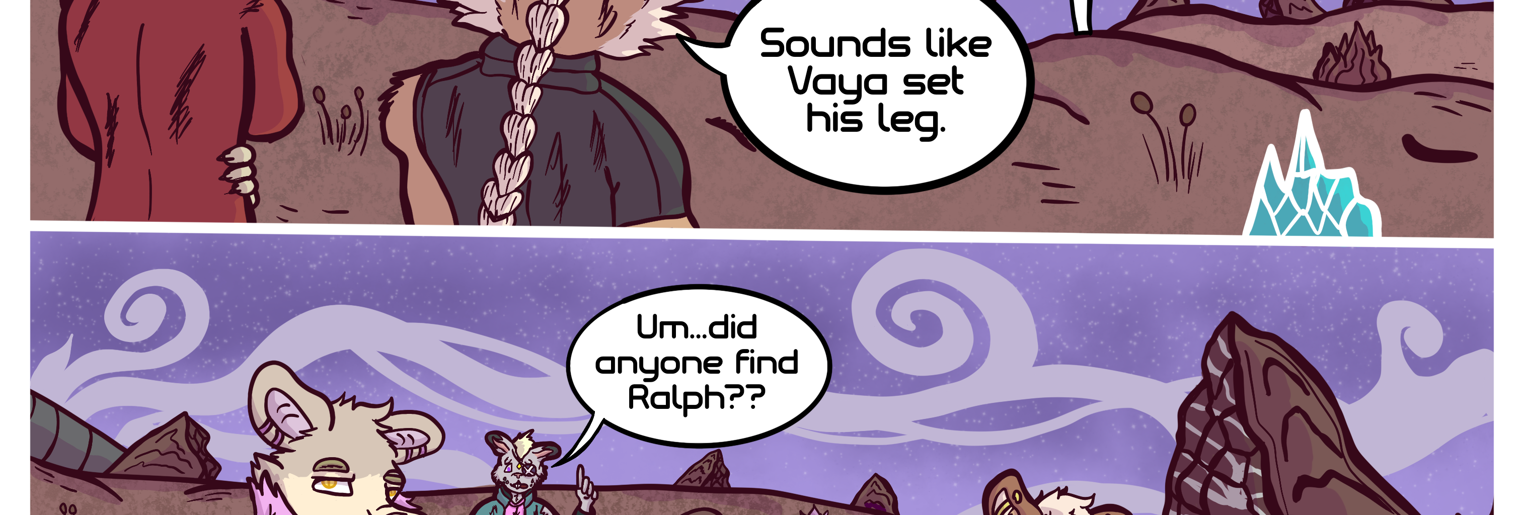 Cosmic Caliber  - Episode 7, Page 1: Pages 27 and 28