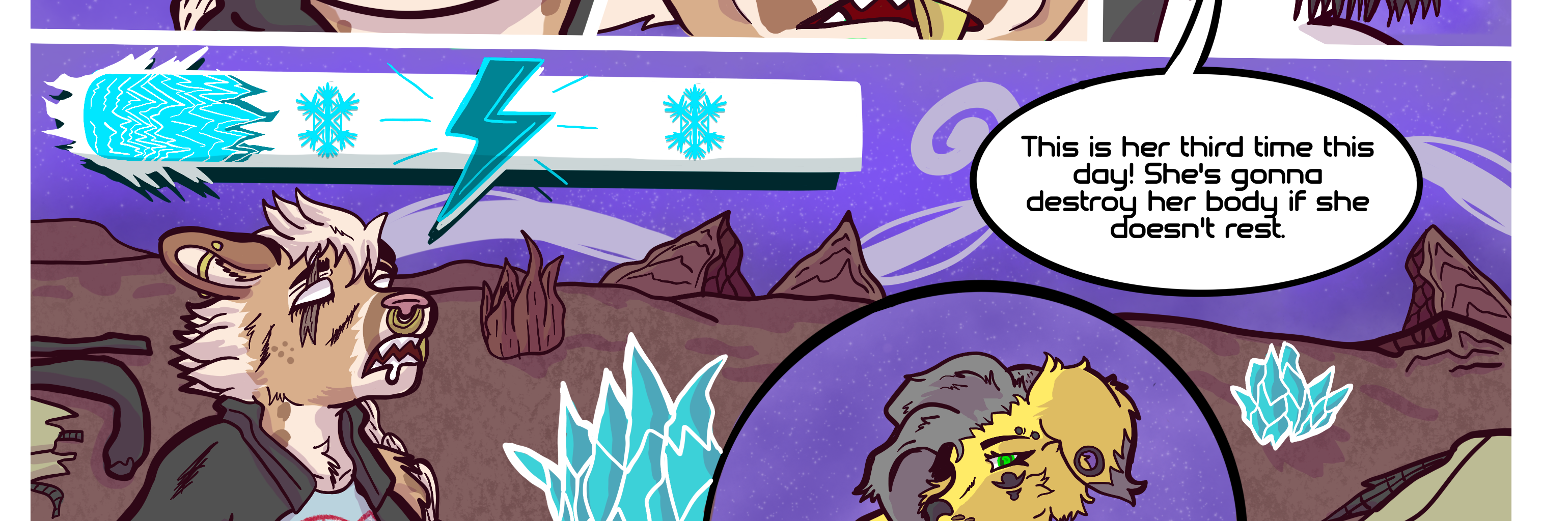 Cosmic Caliber  - Episode 8, Page 1: Pages 29 and 30