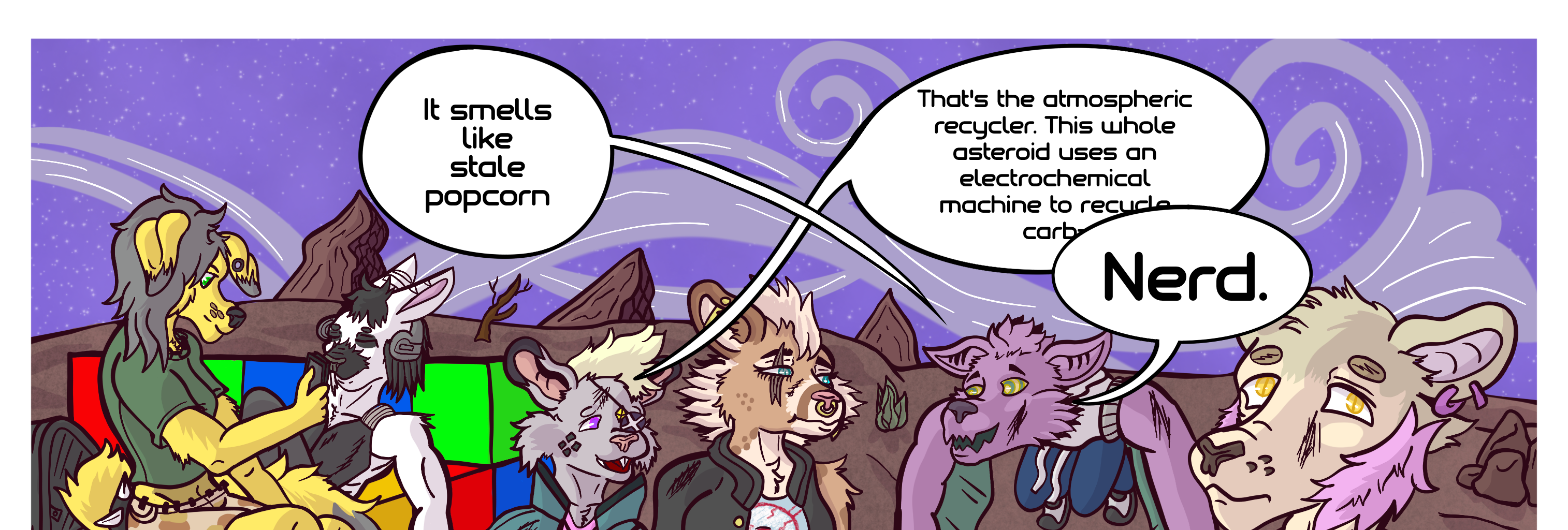 Cosmic Caliber  - Episode 10, Page 1: Pages 33 and 34