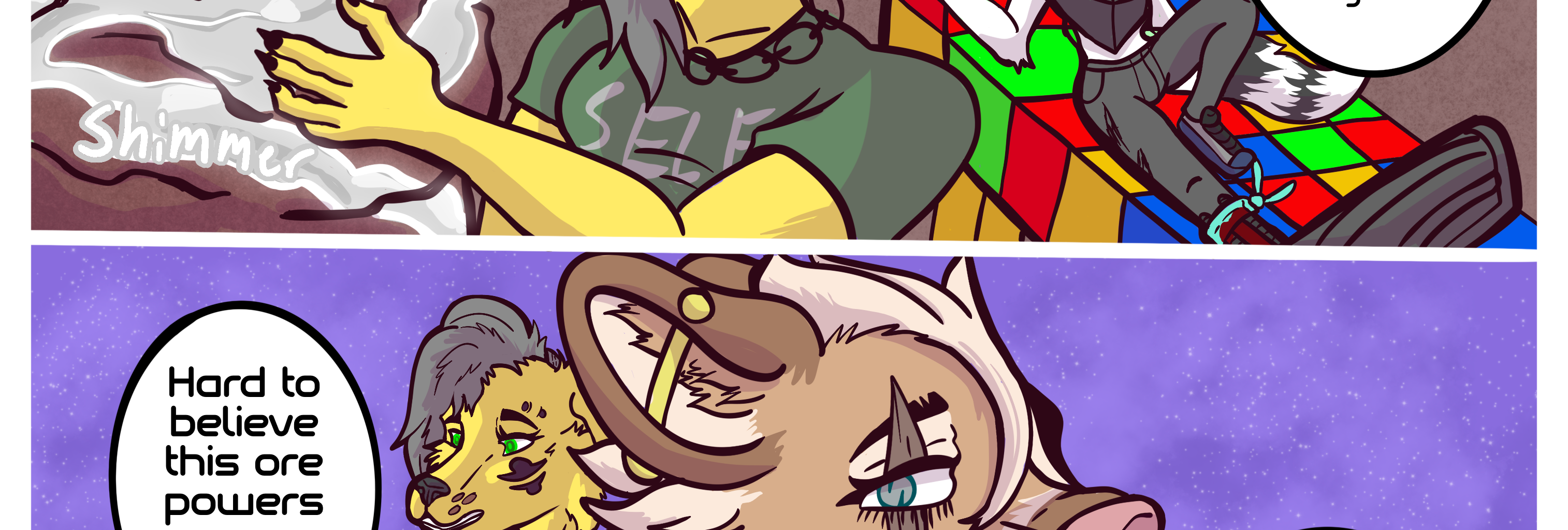 Cosmic Caliber  - Episode 11, Page 1: Pages 35 and 36