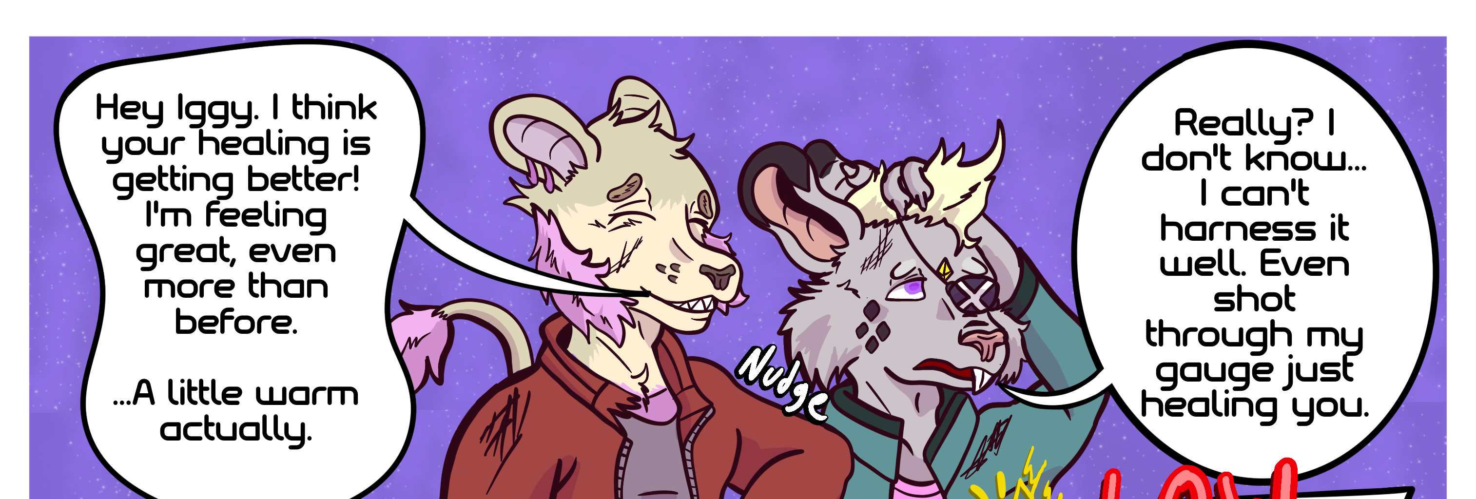 Cosmic Caliber  - Episode 11, Page 1: Pages 35 and 36