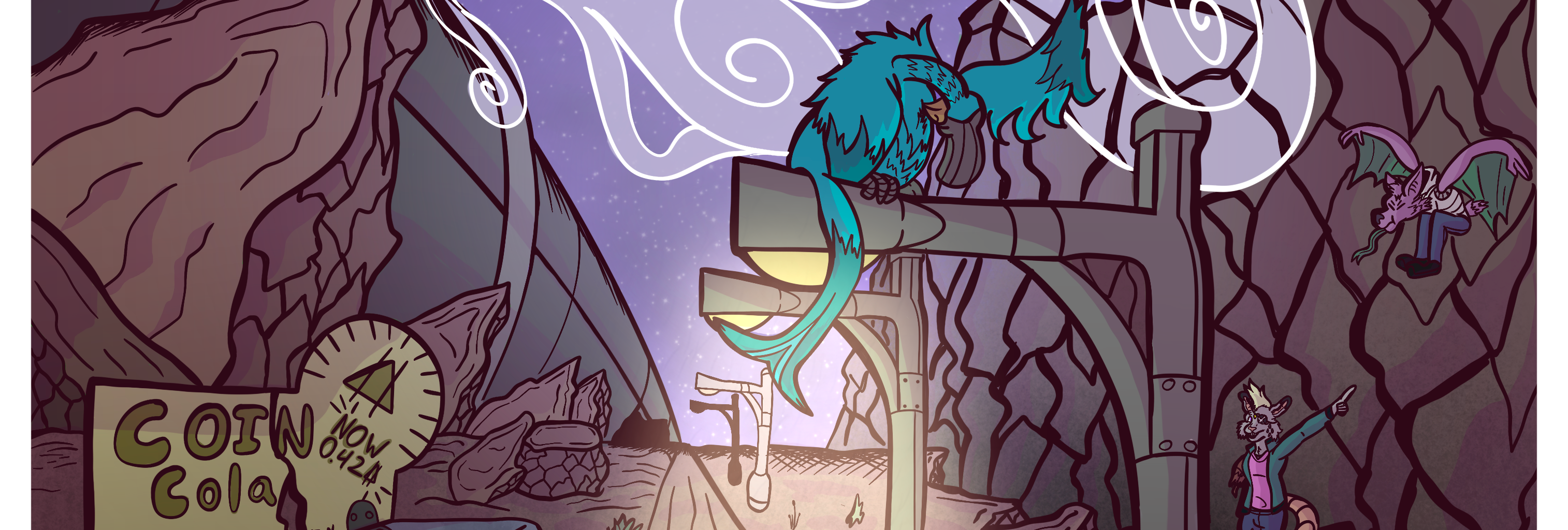 Cosmic Caliber  - Episode 11, Page 2: Pages 35 and 36