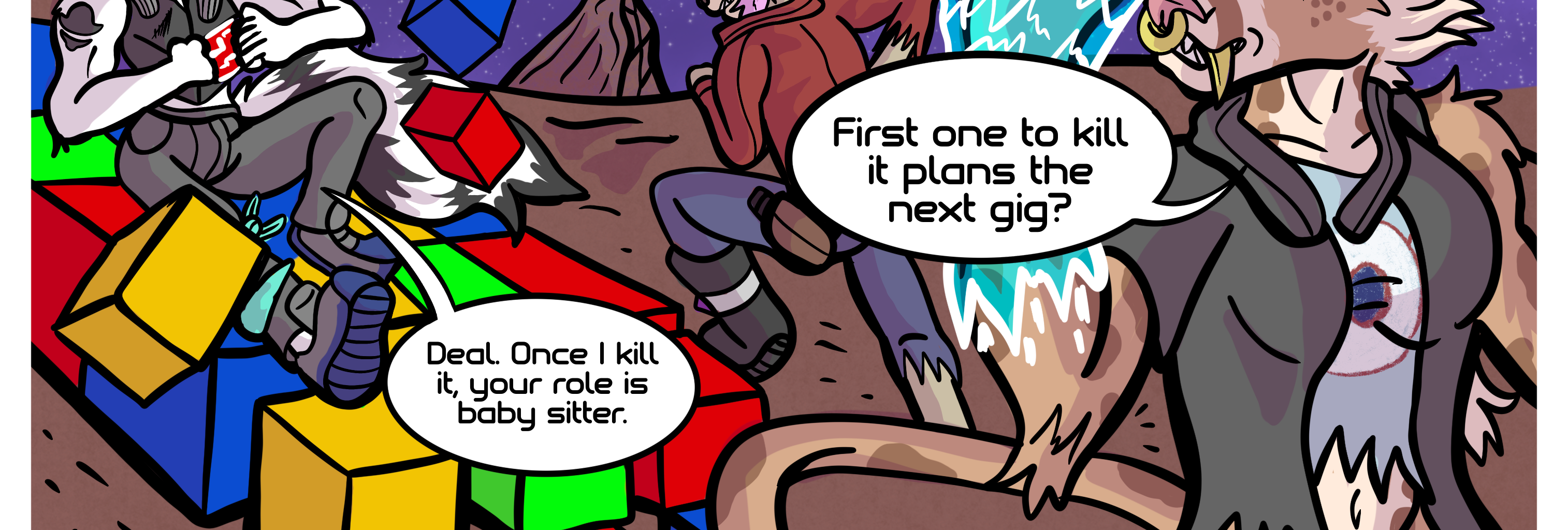 Cosmic Caliber  - Episode 13, Page 2: Pages 39-41