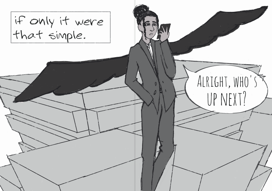 I Fell in Love With My Guardian Angel - Episode 1, Page 4: Chapter 1 - Collision