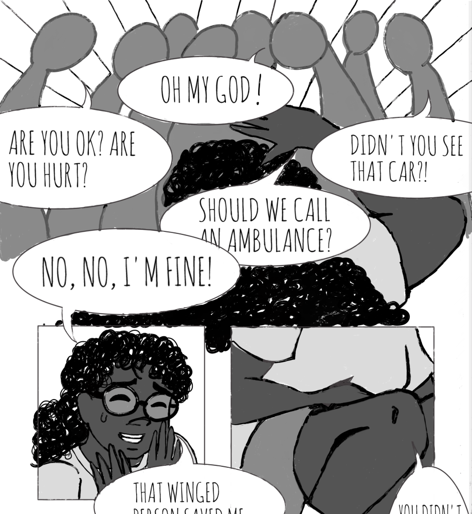 I Fell in Love With My Guardian Angel - Episode 2, Page 3: Chapter 2 - Meeting