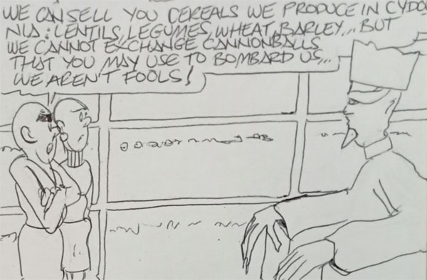 Adam the Martian. The architect of Mars - Episode 18, Page 1: 3-11-26