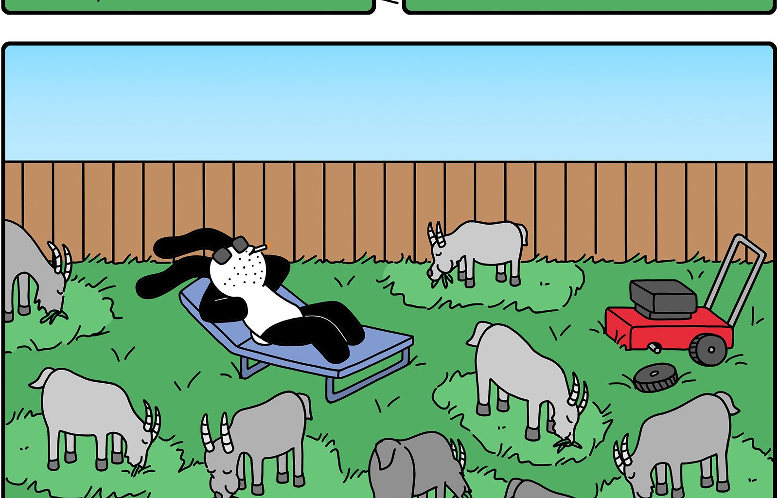 Buni - Episode 771, Page 1: Lawn Care