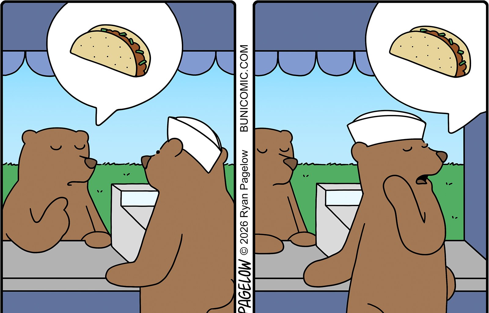 Buni - Episode 784, Page 1: Fresh Tacos