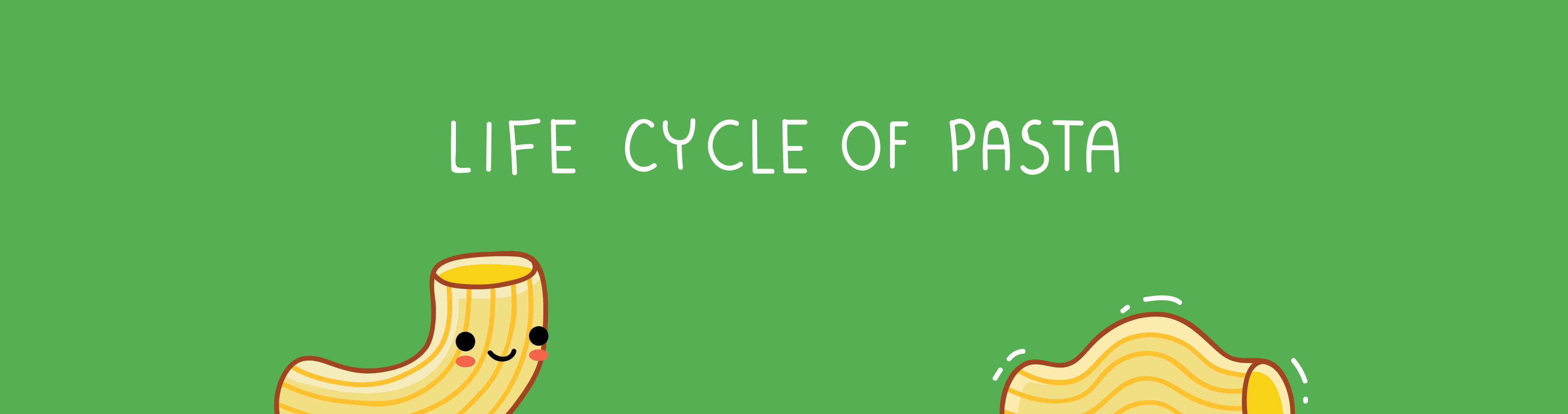 Wawawiwa Comics - Episode 12, Page 1: Life cycle of pasta