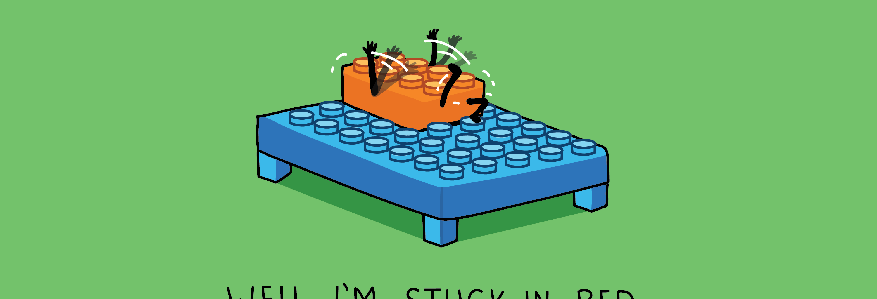 Wawawiwa Comics - Episode 14, Page 1: Stuck in bed