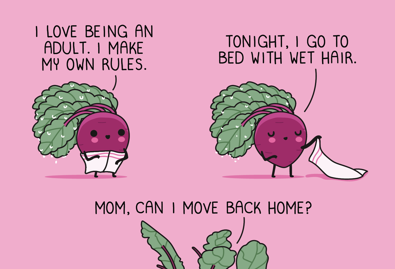 Wawawiwa Comics - Episode 28, Page 1: Adulting