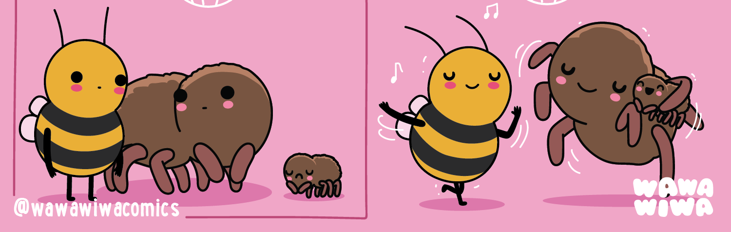 Wawawiwa Comics - Episode 34, Page 1: His first spider web