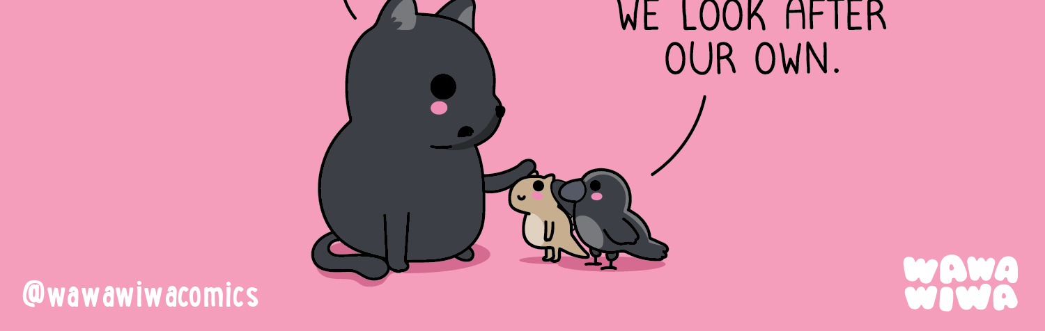 Wawawiwa Comics - Episode 44, Page 1: Goth society