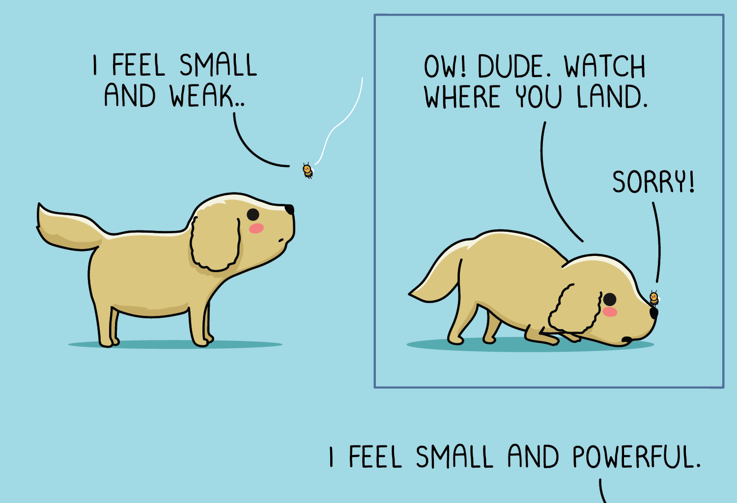 Wawawiwa Comics - Episode 51, Page 1: Small and powerful
