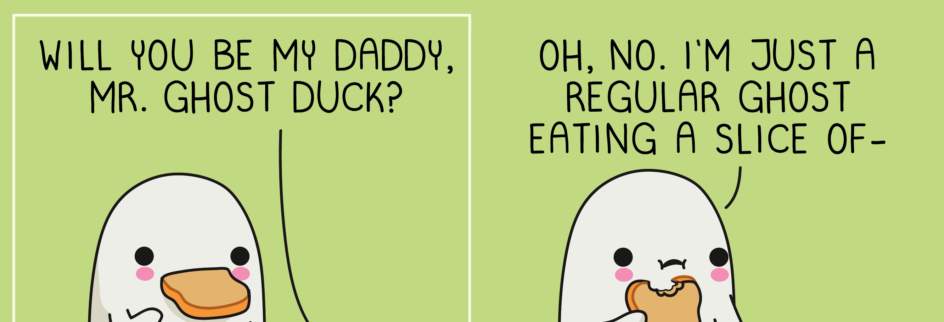 Wawawiwa Comics - Episode 73, Page 1: Ghost duck