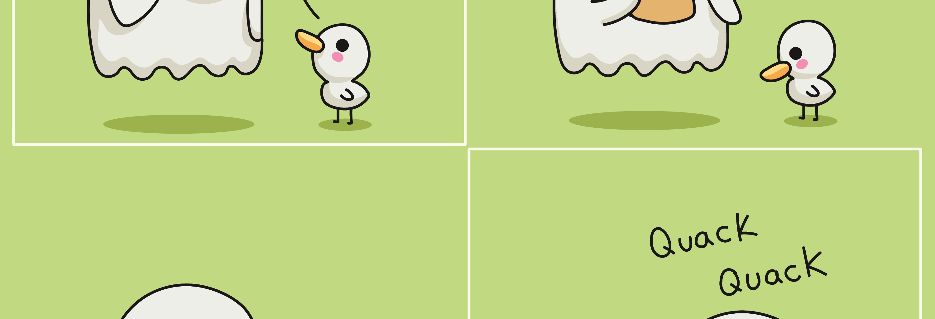 Wawawiwa Comics - Episode 73, Page 1: Ghost duck