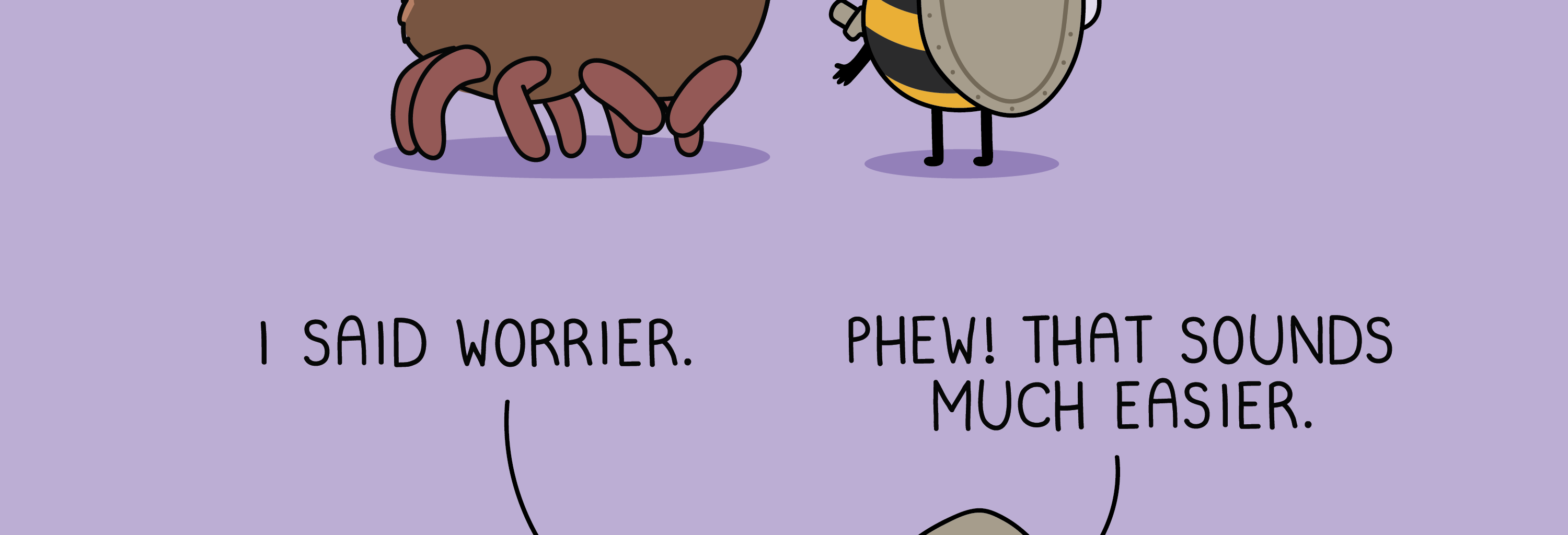 Wawawiwa Comics - Episode 73, Page 1: Warrior