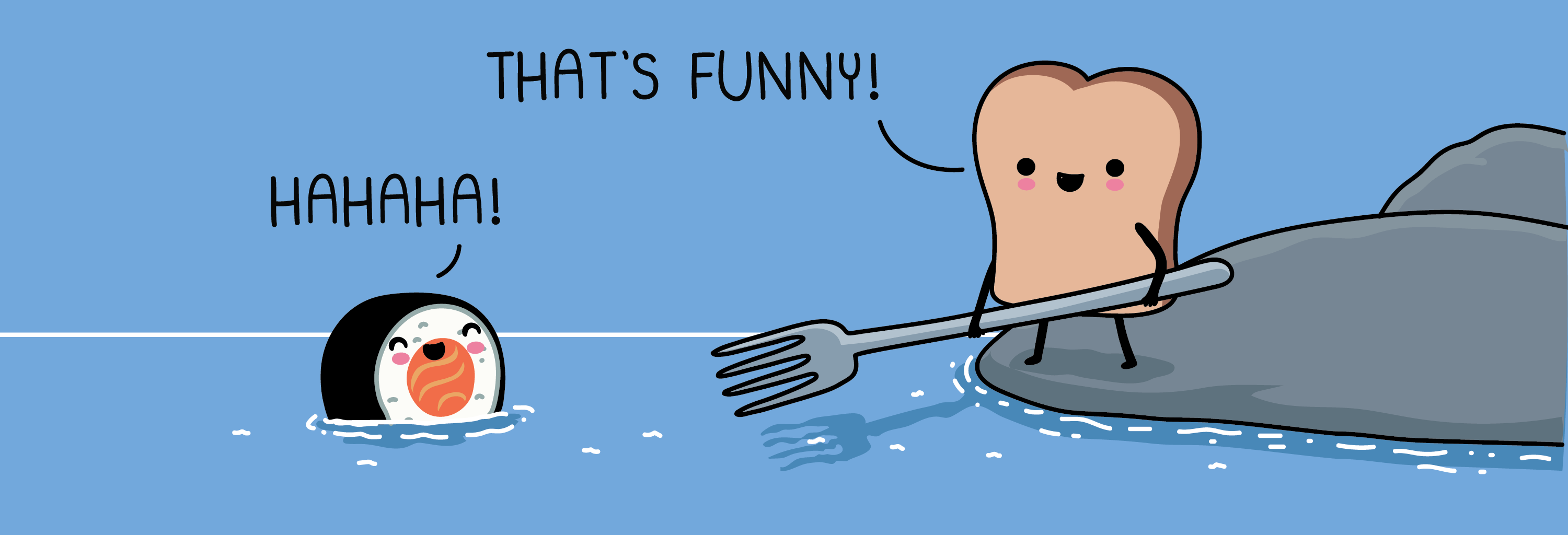 Wawawiwa Comics - Episode 79, Page 1: Could we try chopsticks?