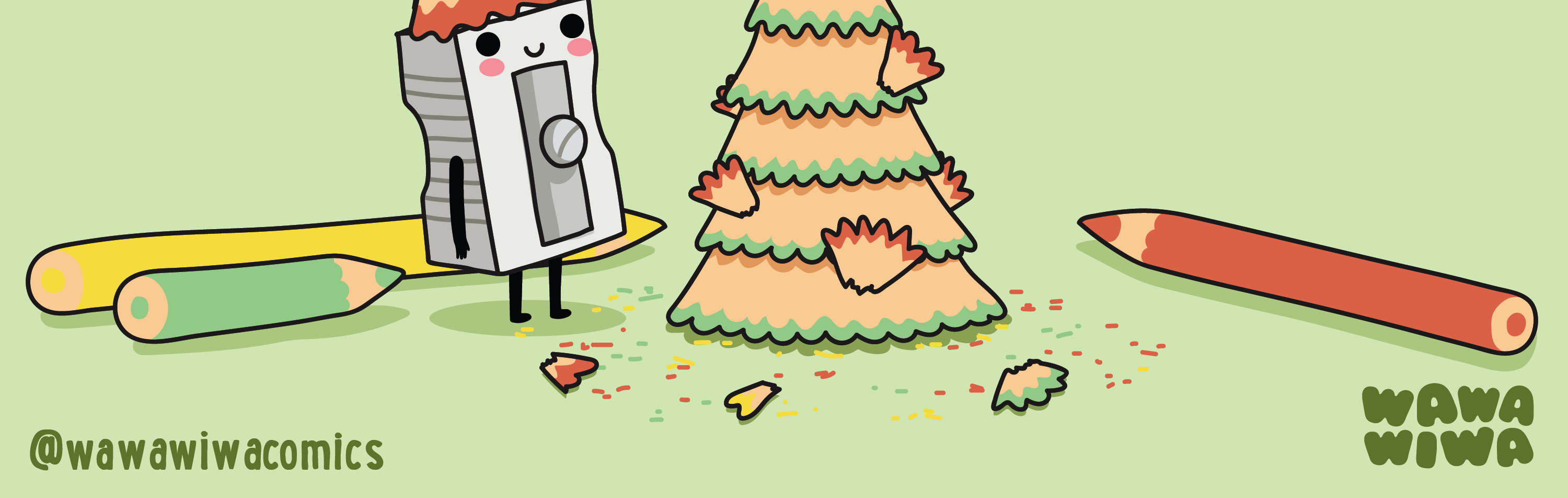 Wawawiwa Comics - Episode 164, Page 1: Christmas tree