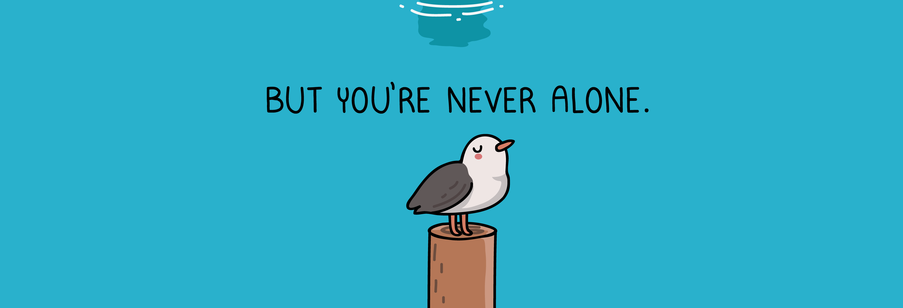 Wawawiwa Comics - Episode 207, Page 1: Never alone