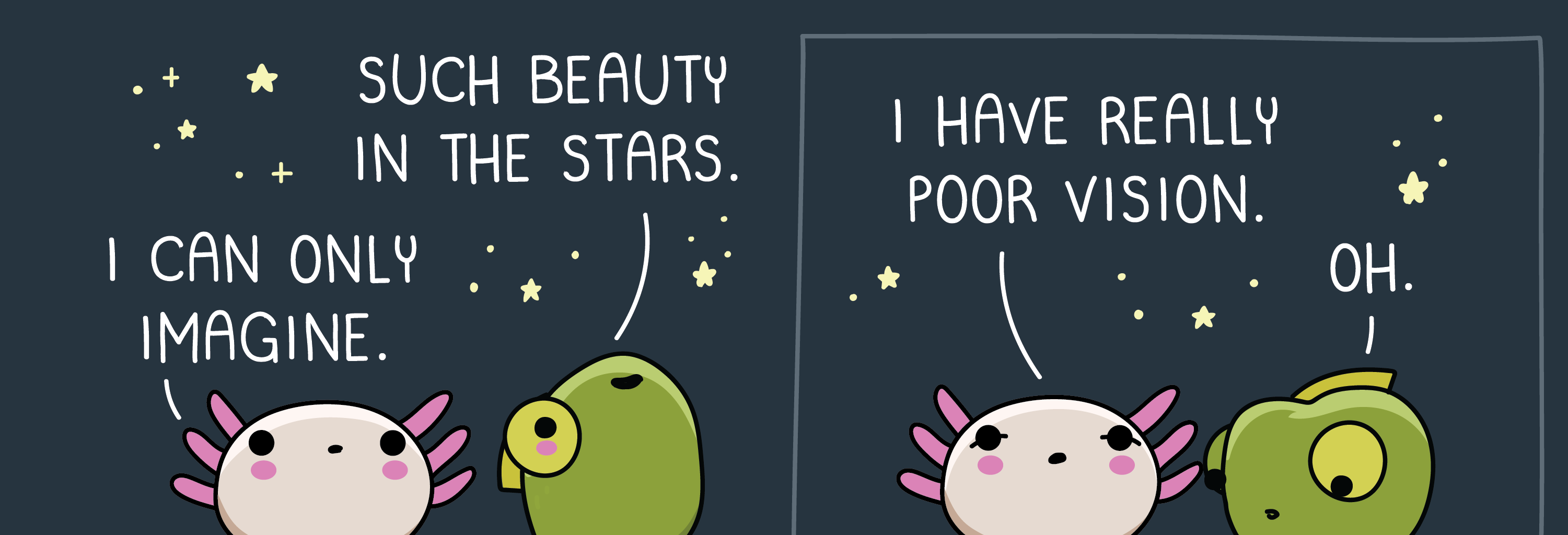 Wawawiwa Comics - Episode 252, Page 1: Such beauty in the stars