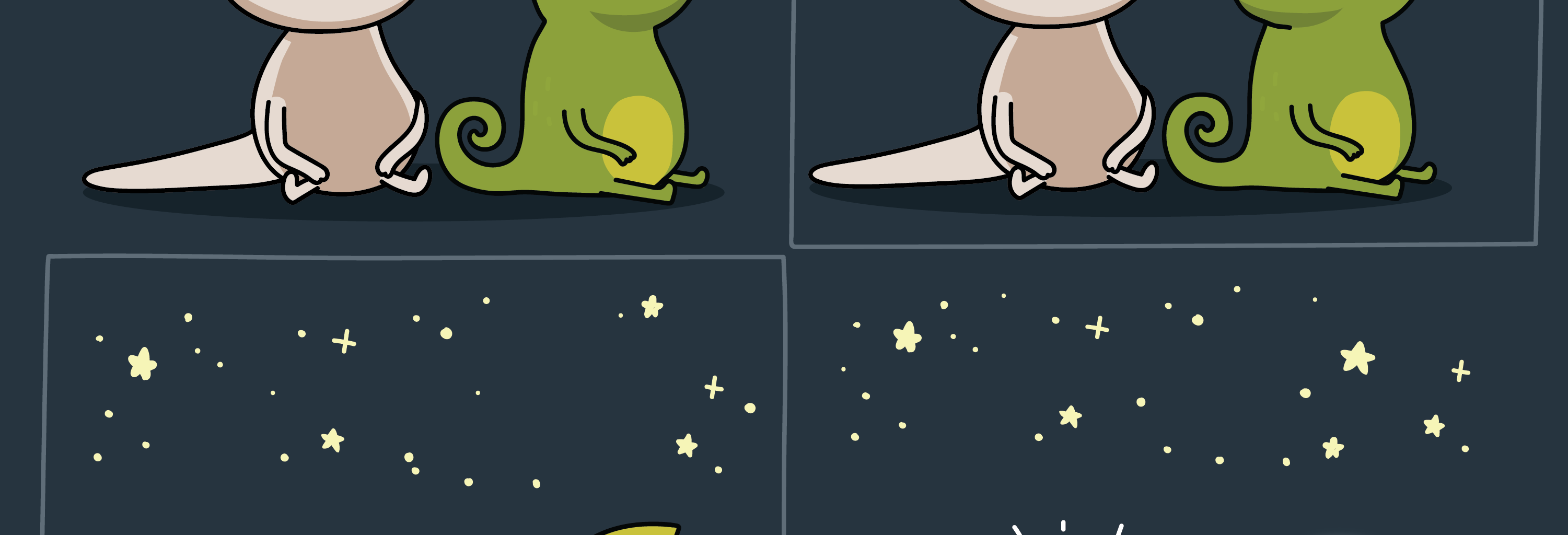 Wawawiwa Comics - Episode 252, Page 1: Such beauty in the stars