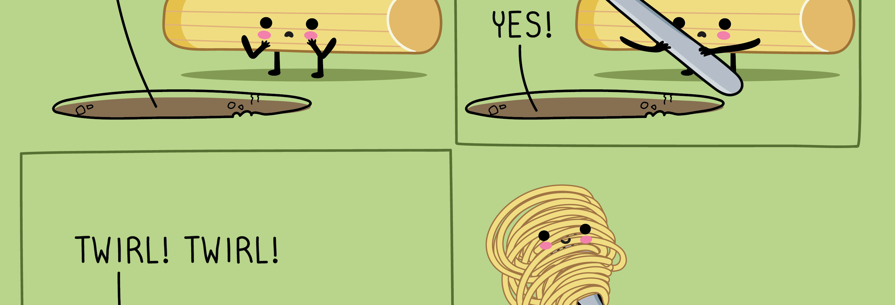 Wawawiwa Comics - Episode 273, Page 1: Twirl!