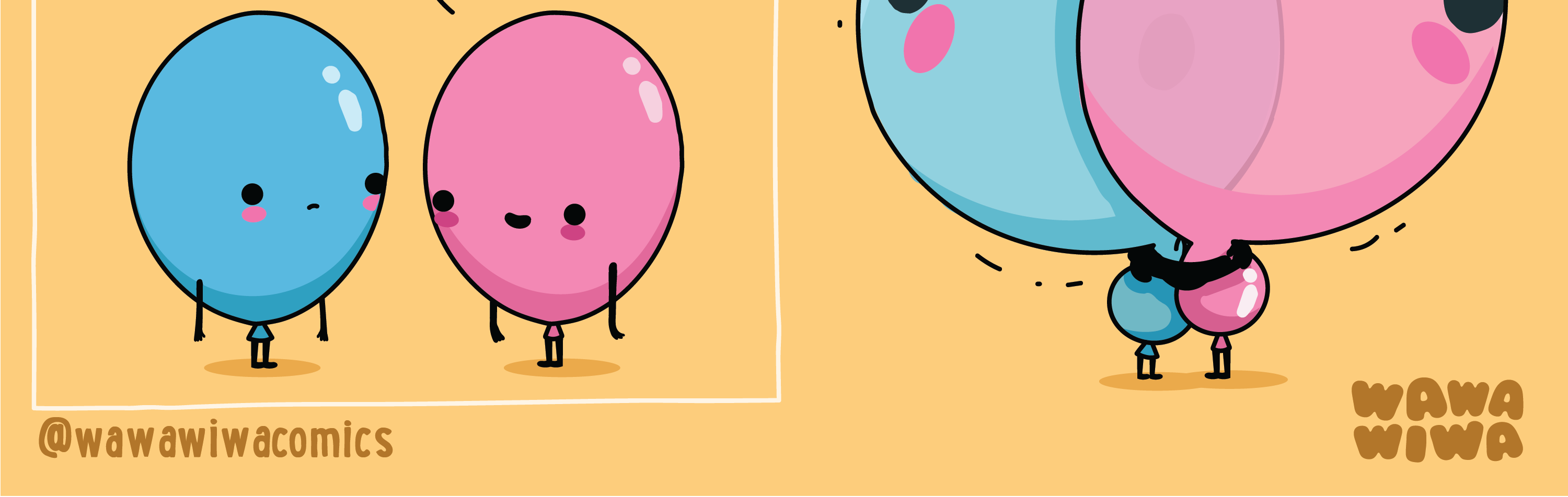 Wawawiwa Comics - Episode 277, Page 1: A strong hug