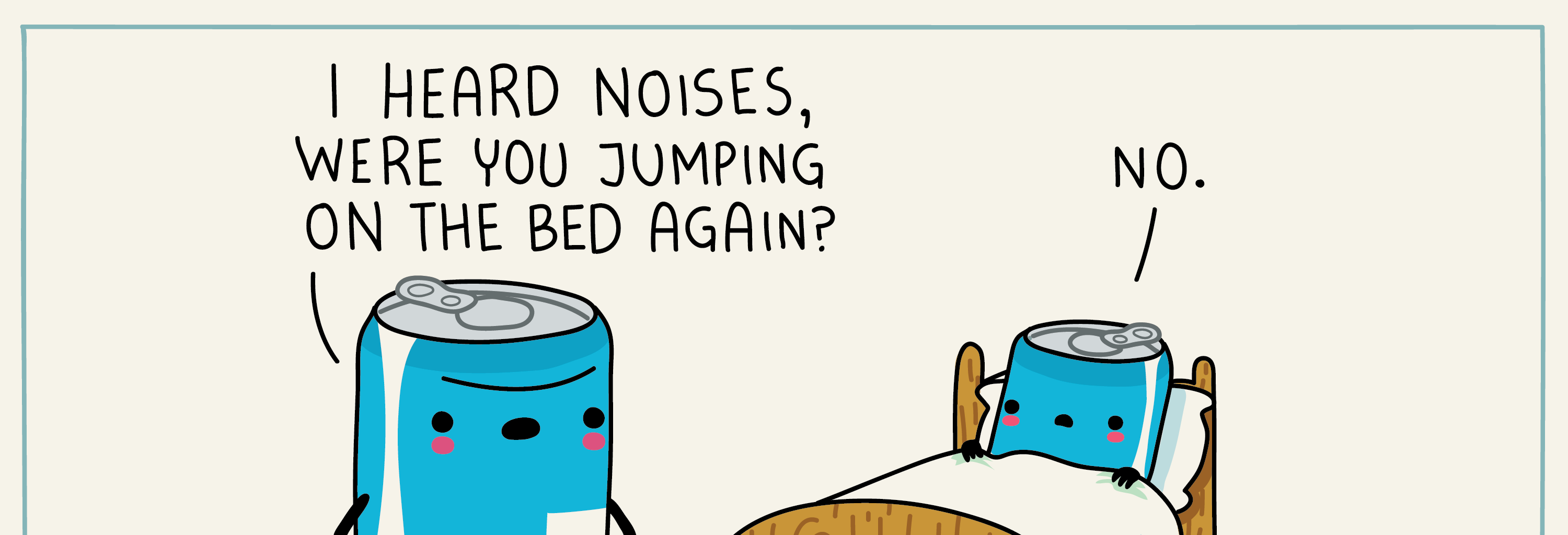 Wawawiwa Comics - Episode 280, Page 1: Jumping on the bed