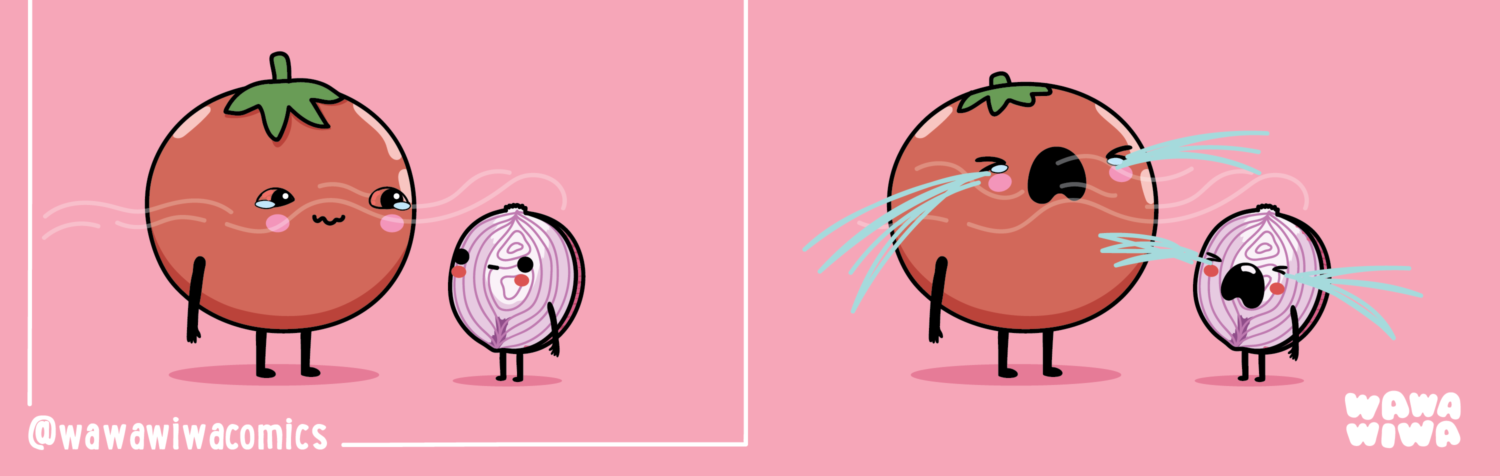 Wawawiwa Comics - Episode 300, Page 1: Just smile... 🥹😨