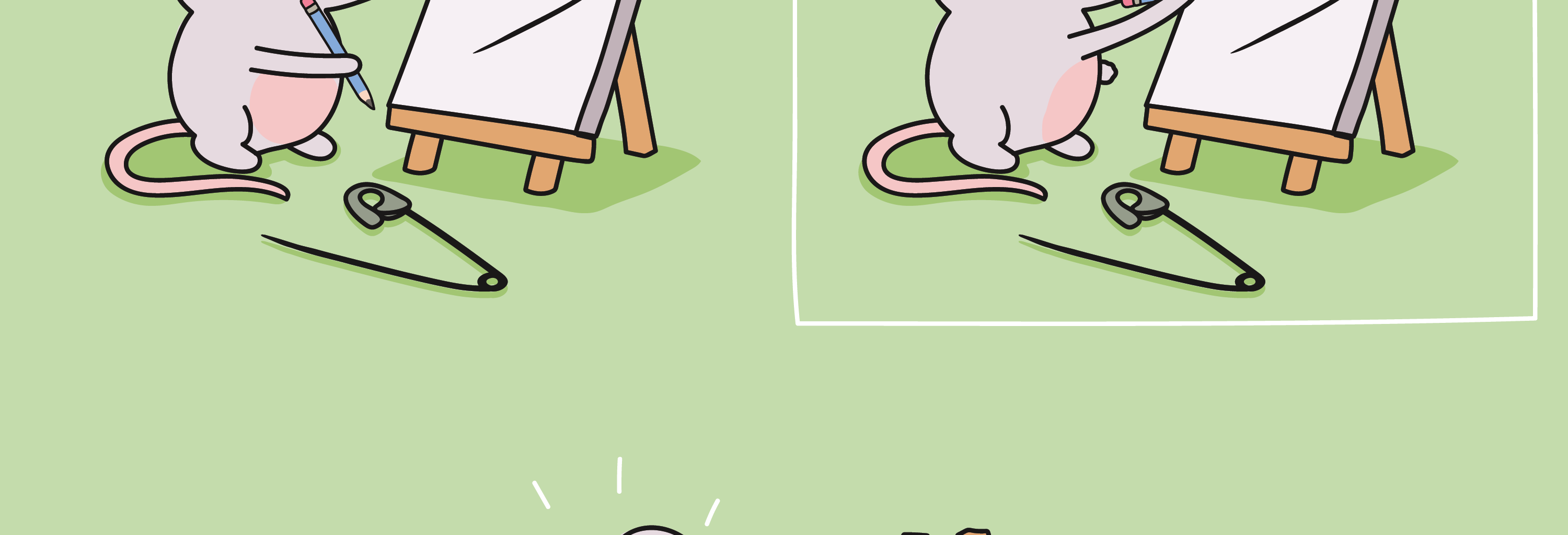 Wawawiwa Comics - Episode 301, Page 1: Little faces