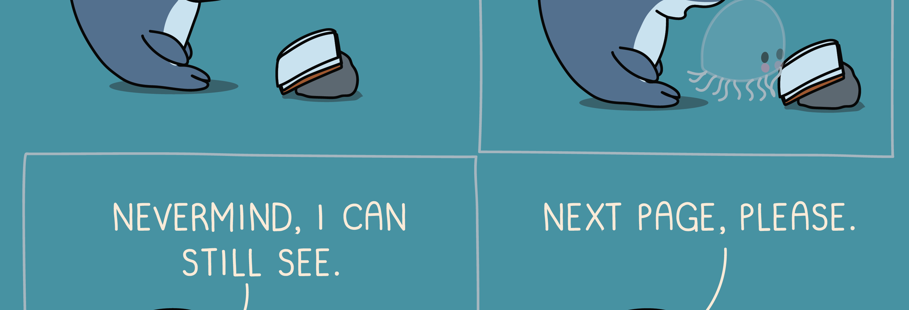 Wawawiwa Comics - Episode 304, Page 1: Happy International Book Day 📚💛