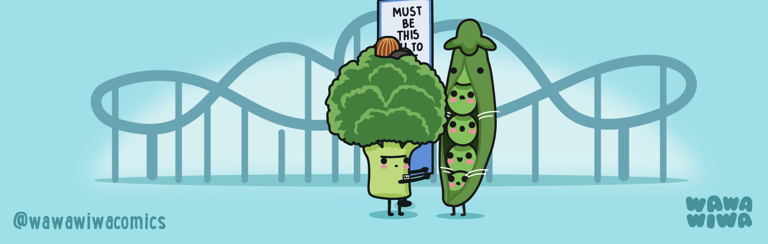 Wawawiwa Comics - Episode 309, Page 1: Taller than the line