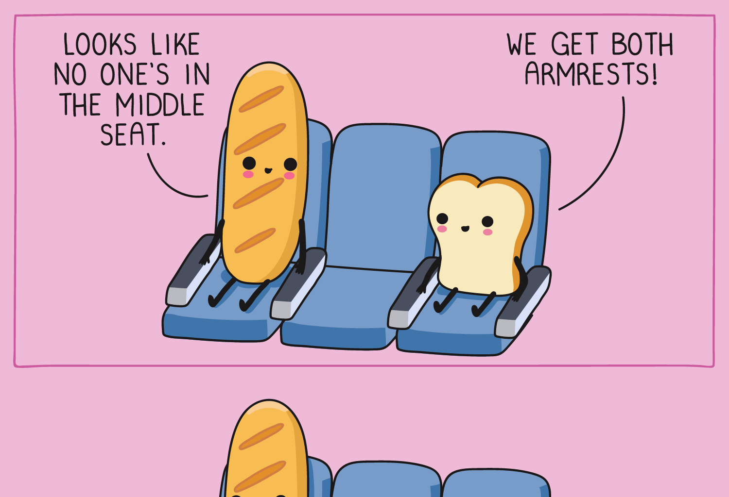 Wawawiwa Comics - Episode 313, Page 1: Croissant entered the chat 🥐