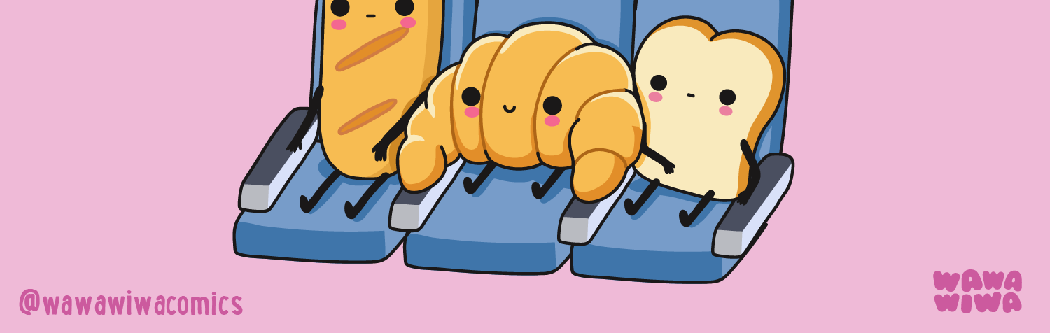 Wawawiwa Comics - Episode 313, Page 1: Croissant entered the chat 🥐