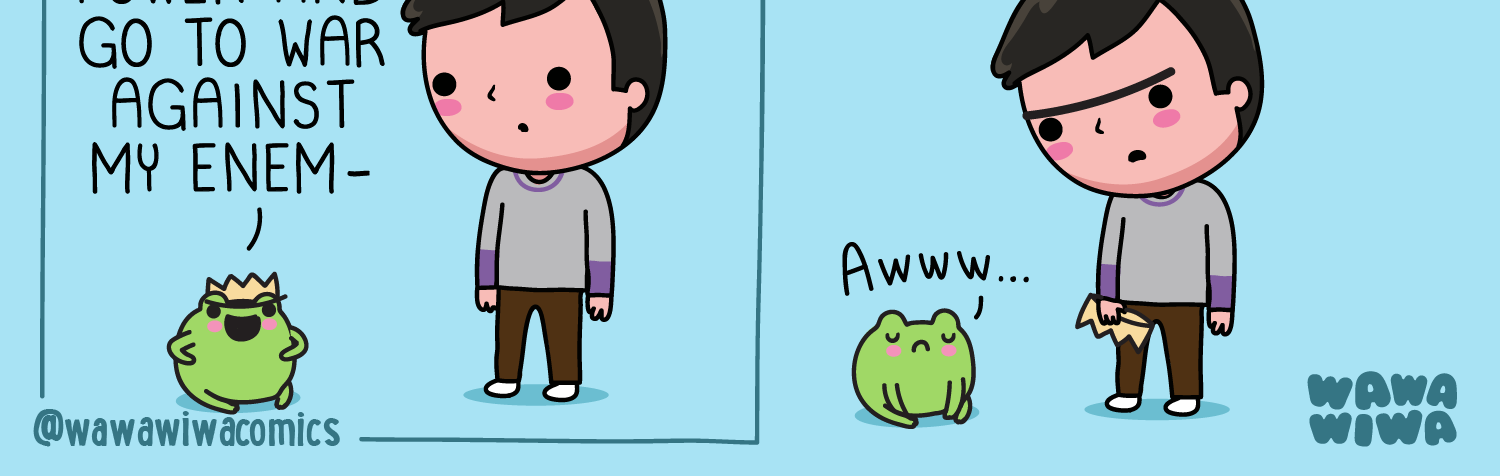 Wawawiwa Comics - Episode 332, Page 1: I agree ✨👑