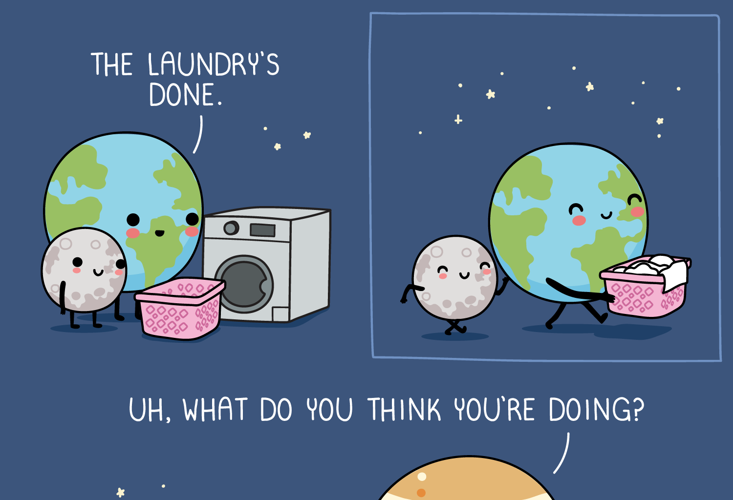 Wawawiwa Comics - Episode 338, Page 1: Laundry day 👕✨