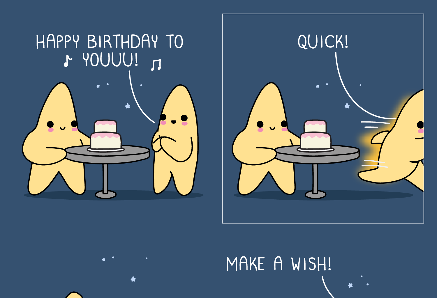 Wawawiwa Comics - Episode 340, Page 1: Happy birthday to you!