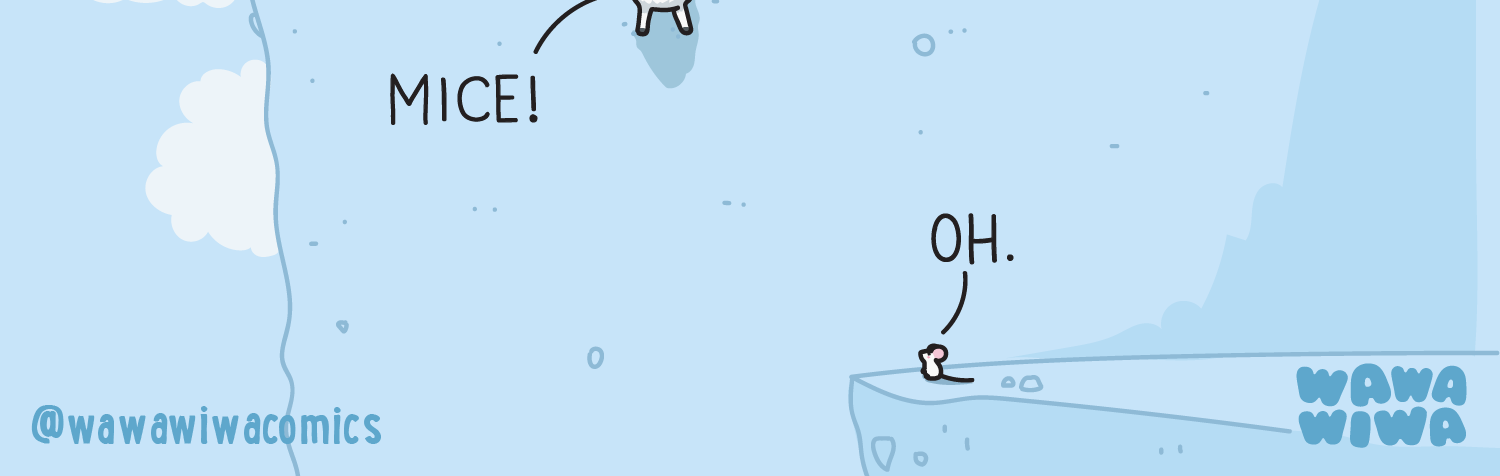 Wawawiwa Comics - Episode 346, Page 1: Mountain goats are fearless 🐐✨