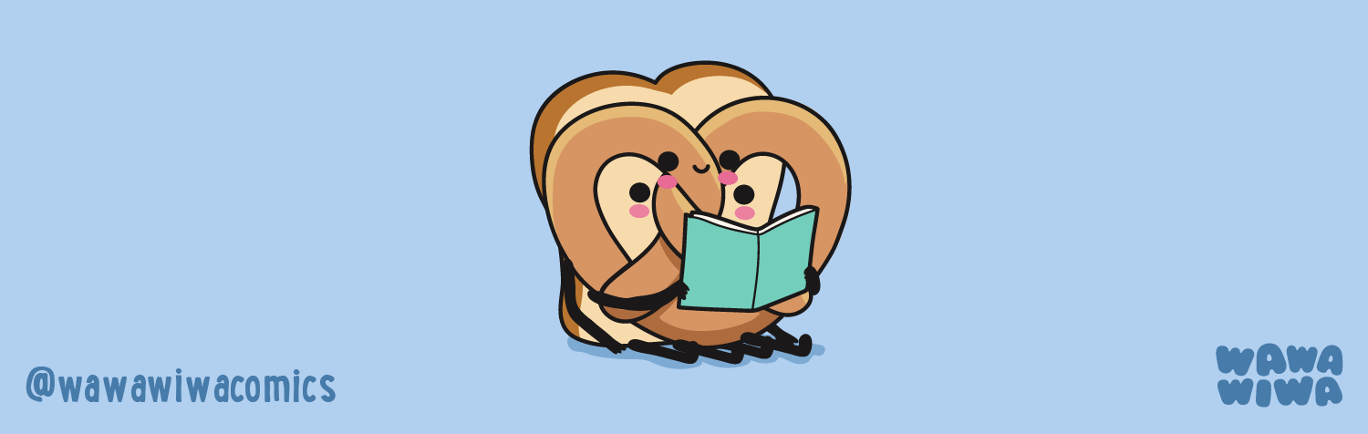 Wawawiwa Comics - Episode 354, Page 1: Let's read together 📖