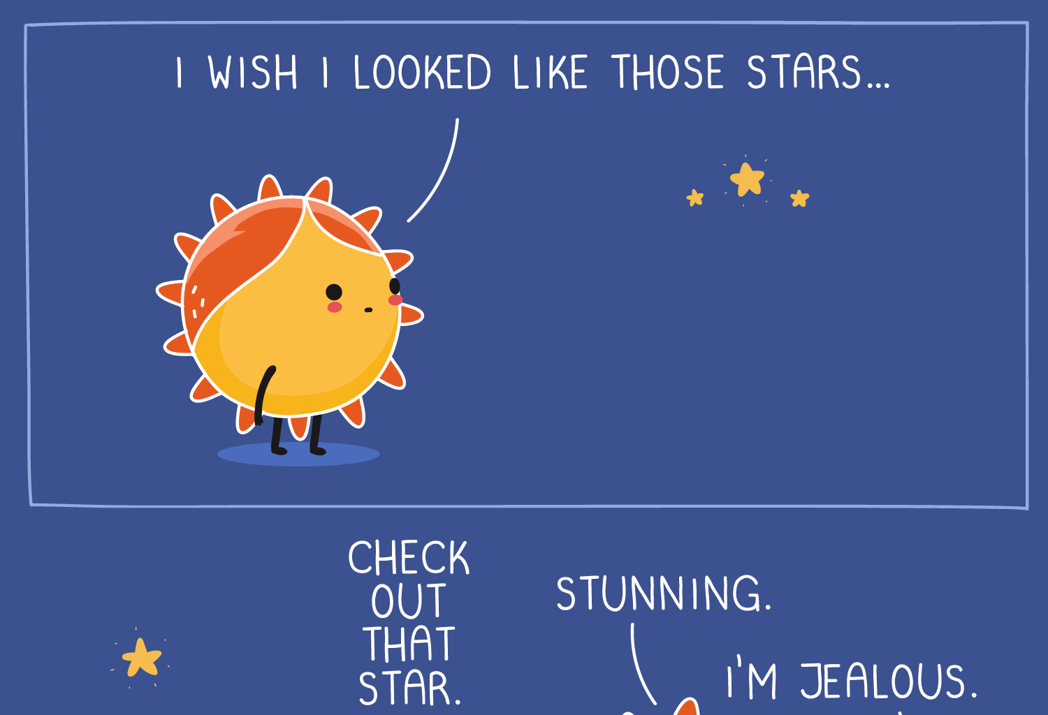 Wawawiwa Comics - Episode 358, Page 1: I'm jealous 🌟