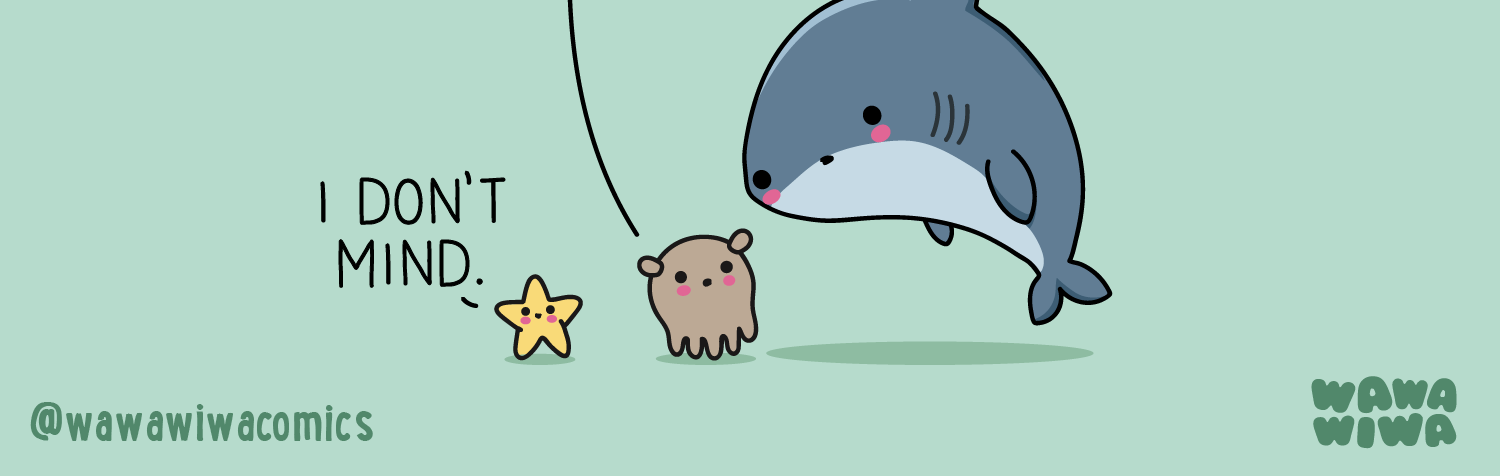 Wawawiwa Comics - Episode 367, Page 1: First time seeing a sea star ⭐💛