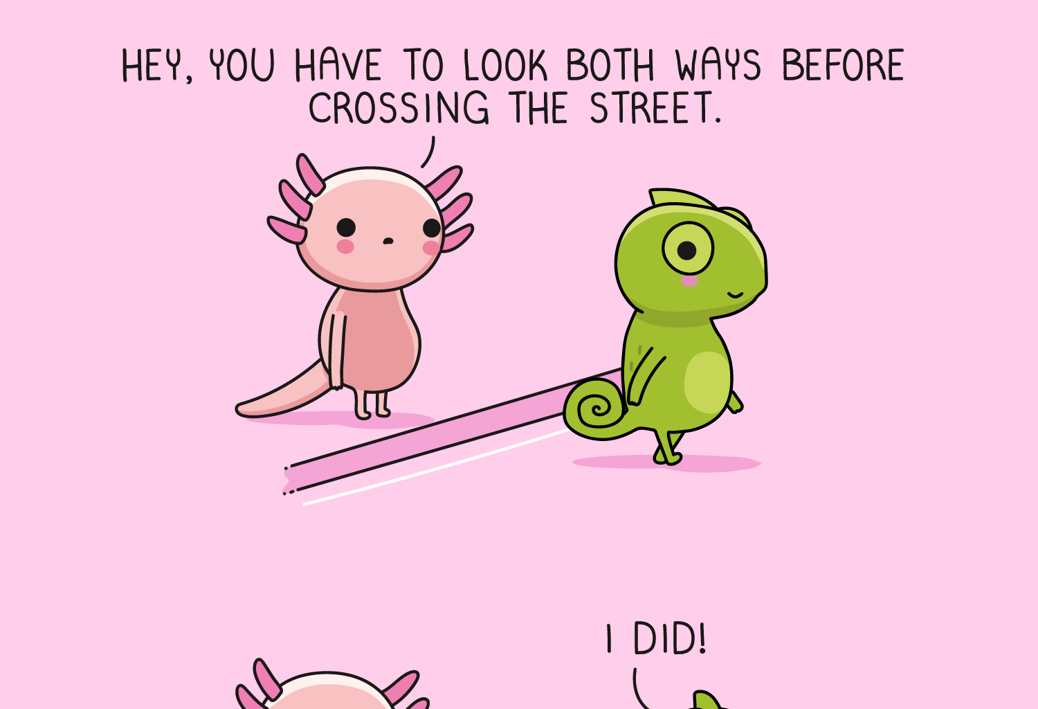 Wawawiwa Comics - Episode 380, Page 1: Look both ways